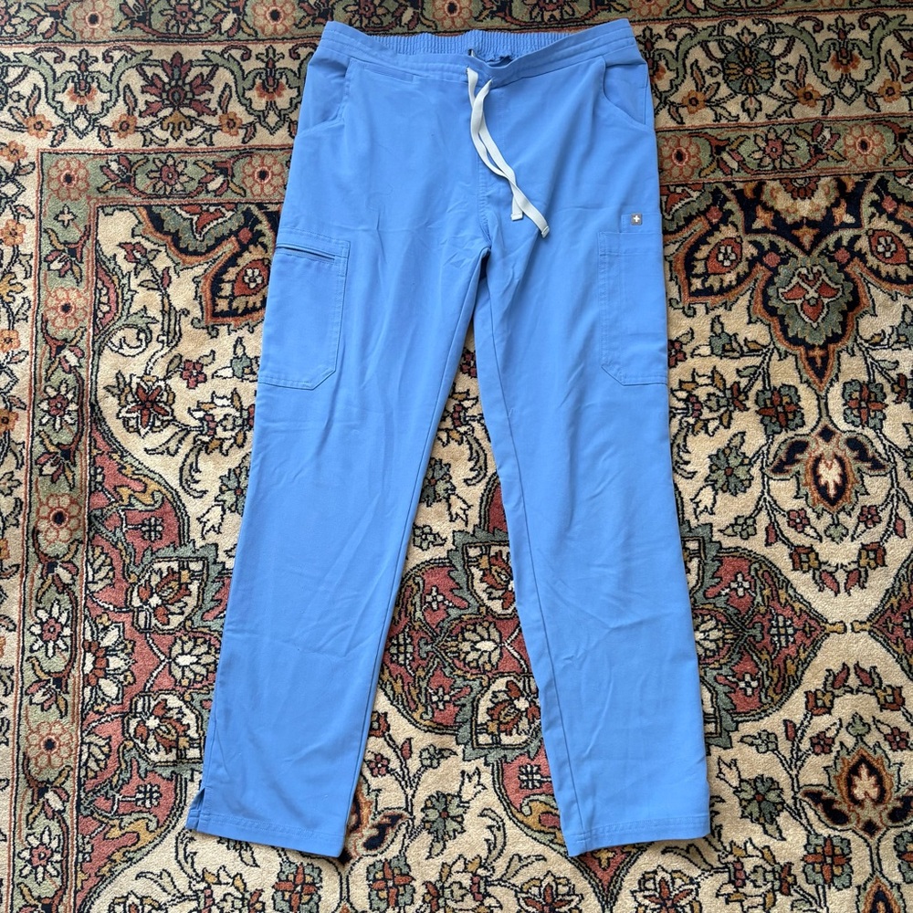 Women’s light blue Yola Scrub pants